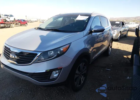 2013 Kia Sportage Ex из США, поврежденный, VIN KNDPC3A2XD7532313